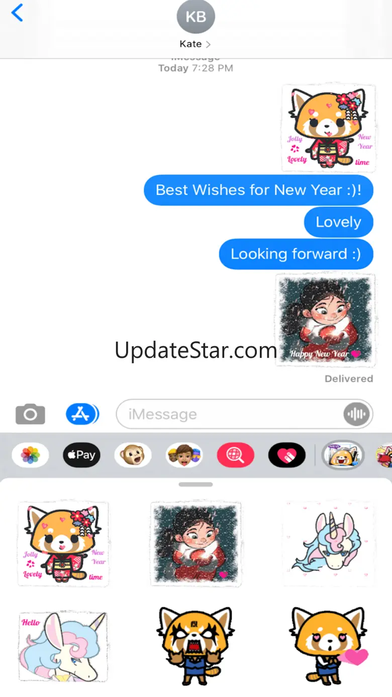 MomentSQ™ Aggretsuko Stickers 1.9