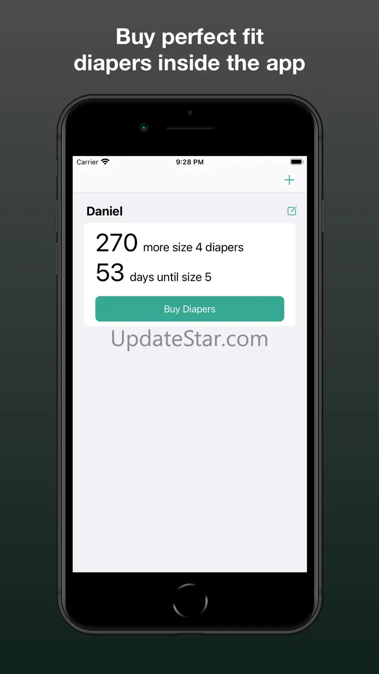 Diaper Alerts for growing baby 0.9.1