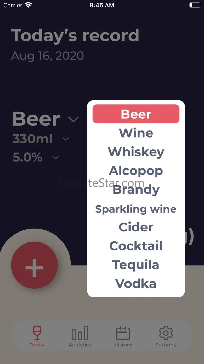 Drinking Log 2.4.0