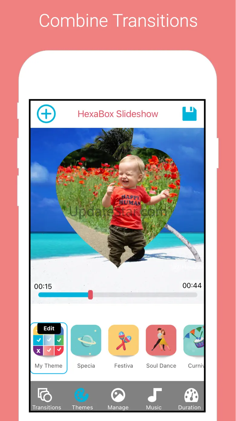 HexaBox: SlideShow with Music 2.1