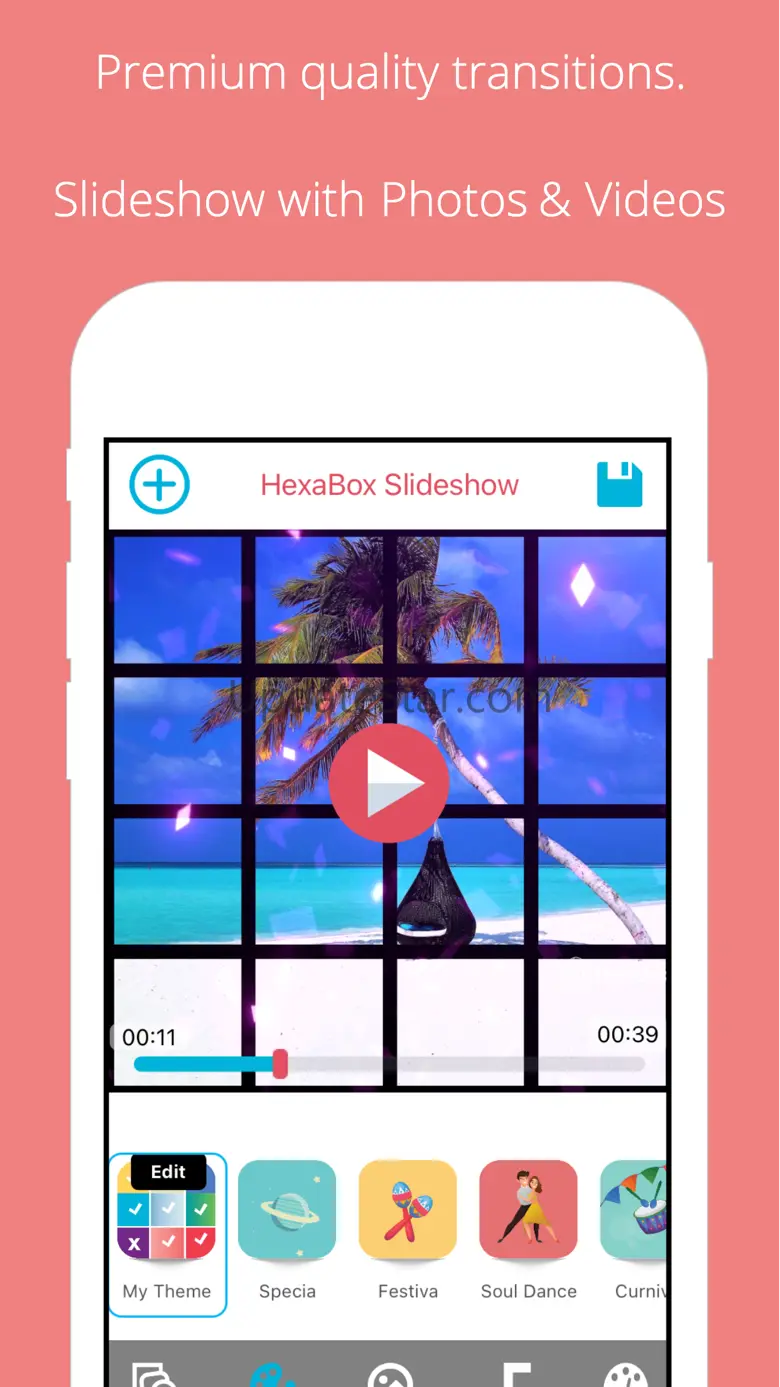 HexaBox: SlideShow with Music 2.1