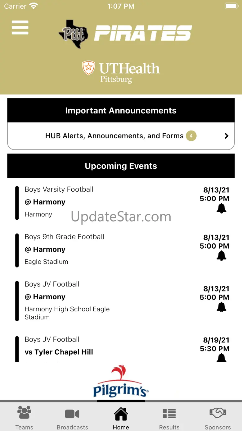 Pittsburg Athletics 2.4.0