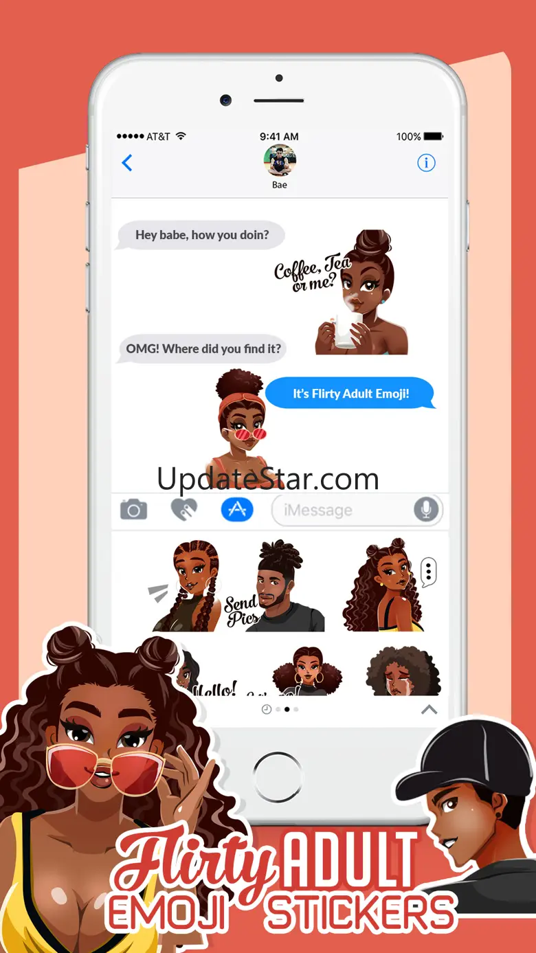 Flirty Adult Emoji Stickers 1.0