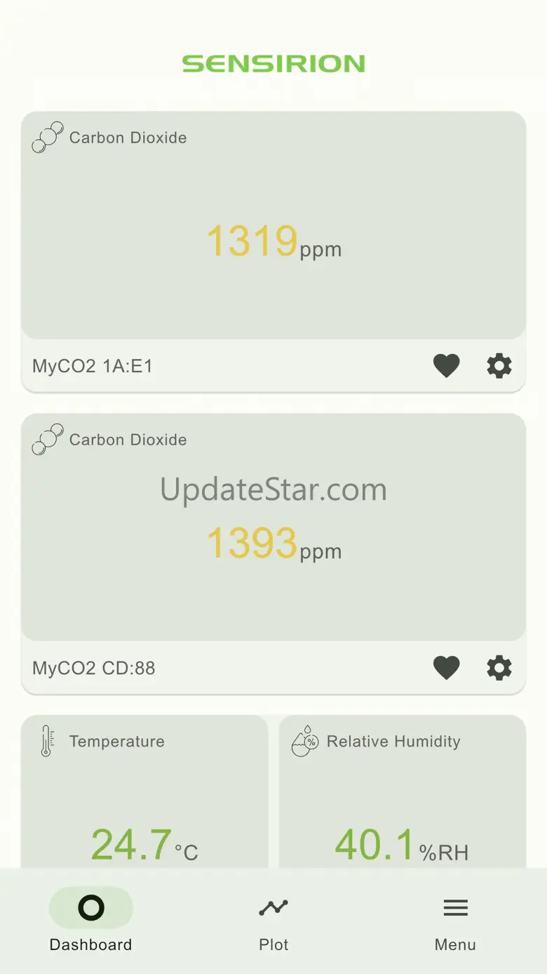 Sensirion MyAmbience 3.3.1