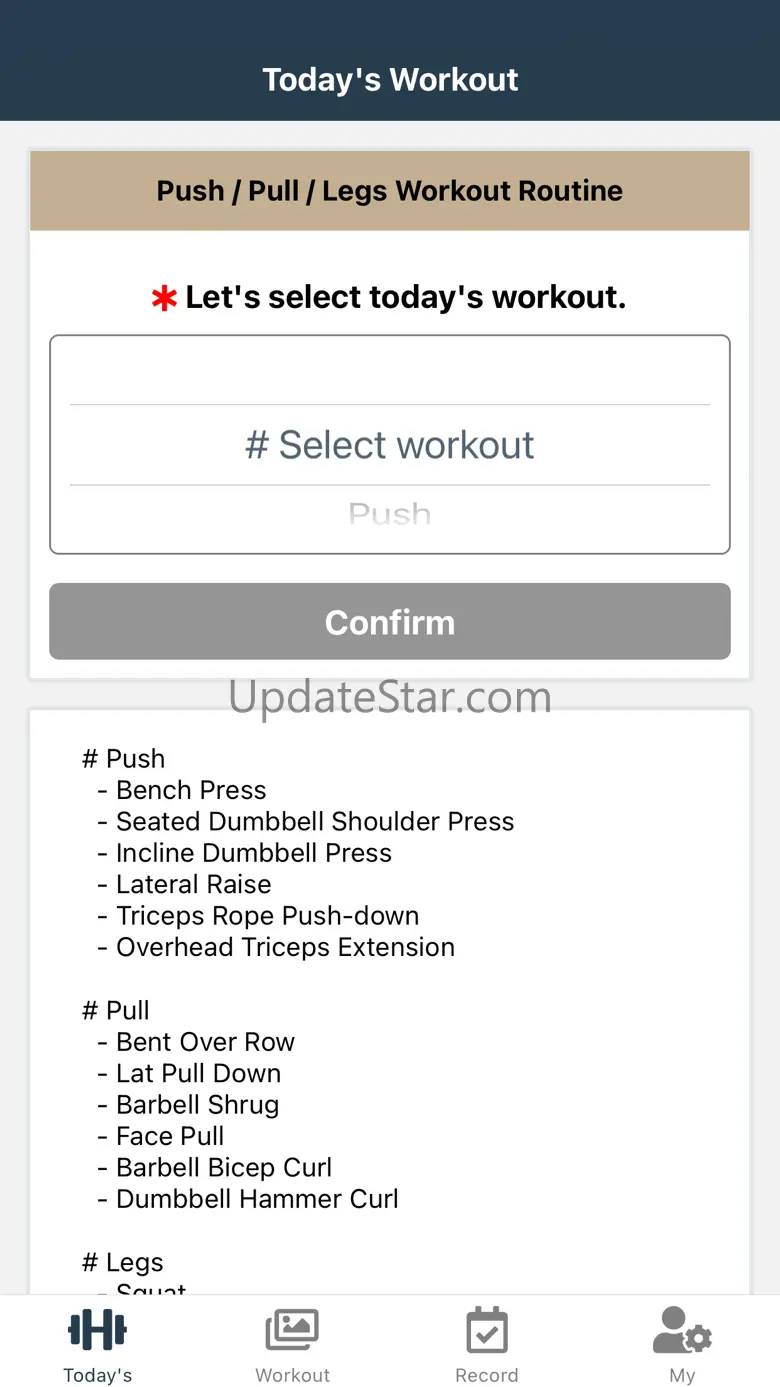 Push & Pull Workout 1.0.8