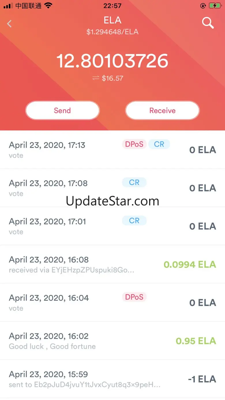 Elaphant - BTC ETH ELA Wallet 1.99.16