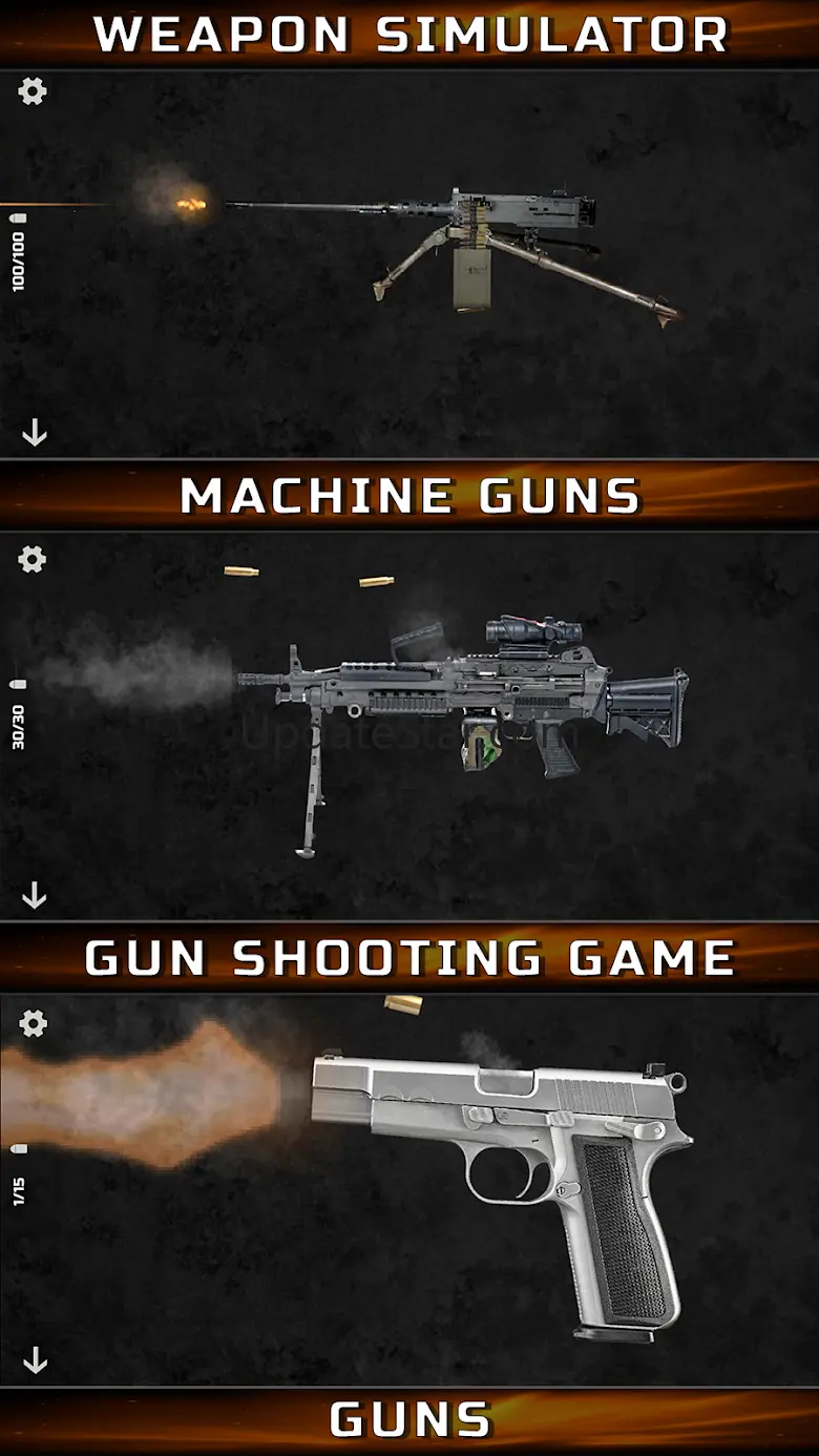 Gun Simulator: Shake to shoot 5.1
