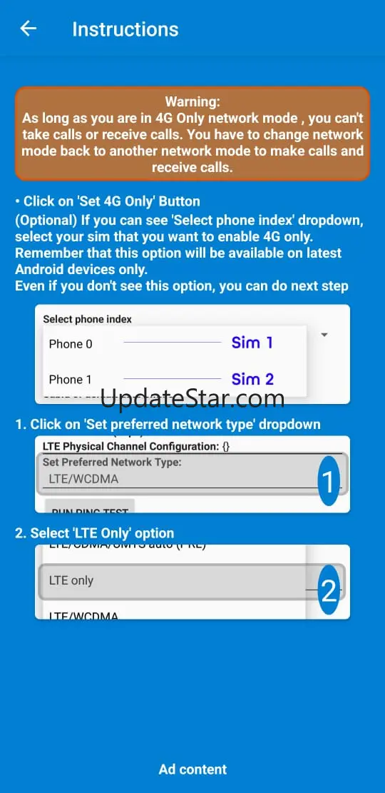 4G LTE Only Network Pro 5.0.2