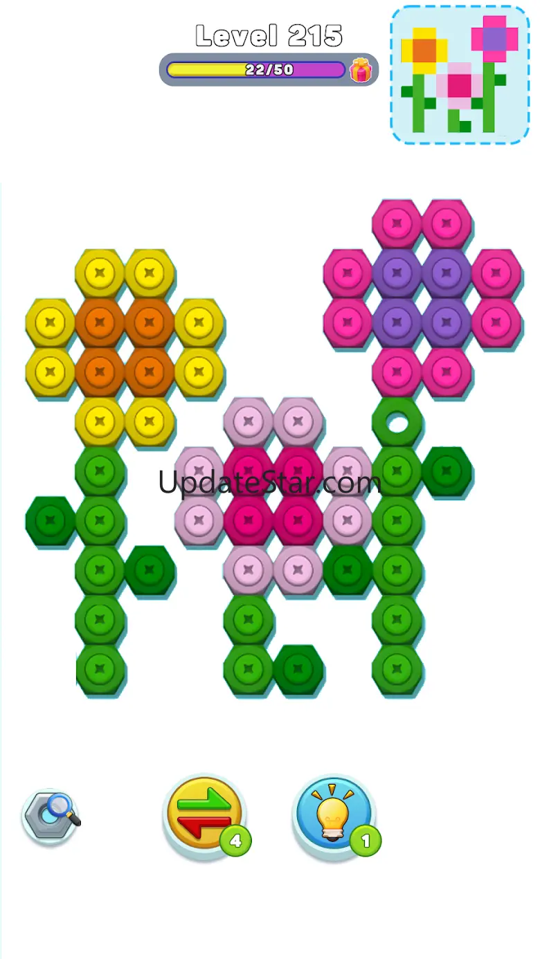 Nut n Bolt Sort: Color Puzzle 1.31