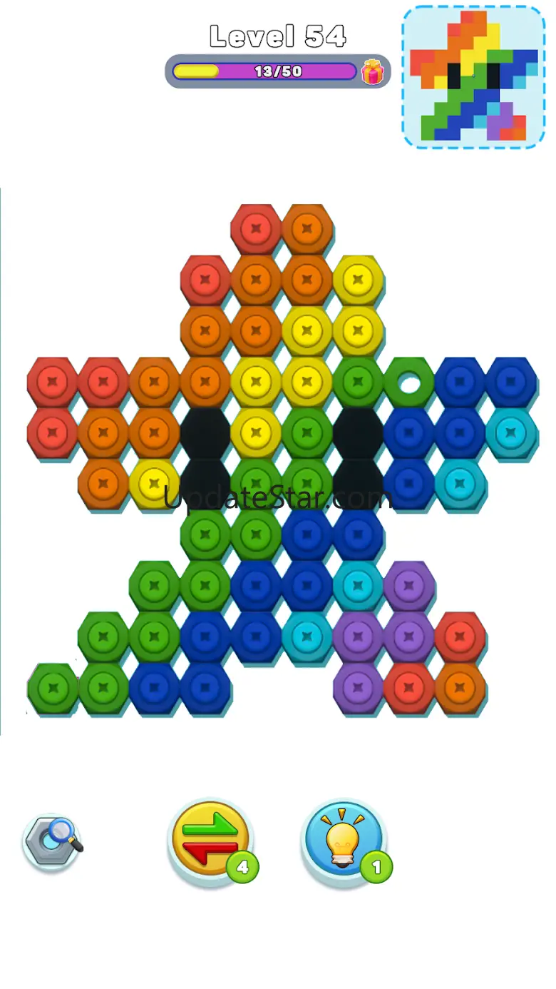 Nut n Bolt Sort: Color Puzzle 1.31