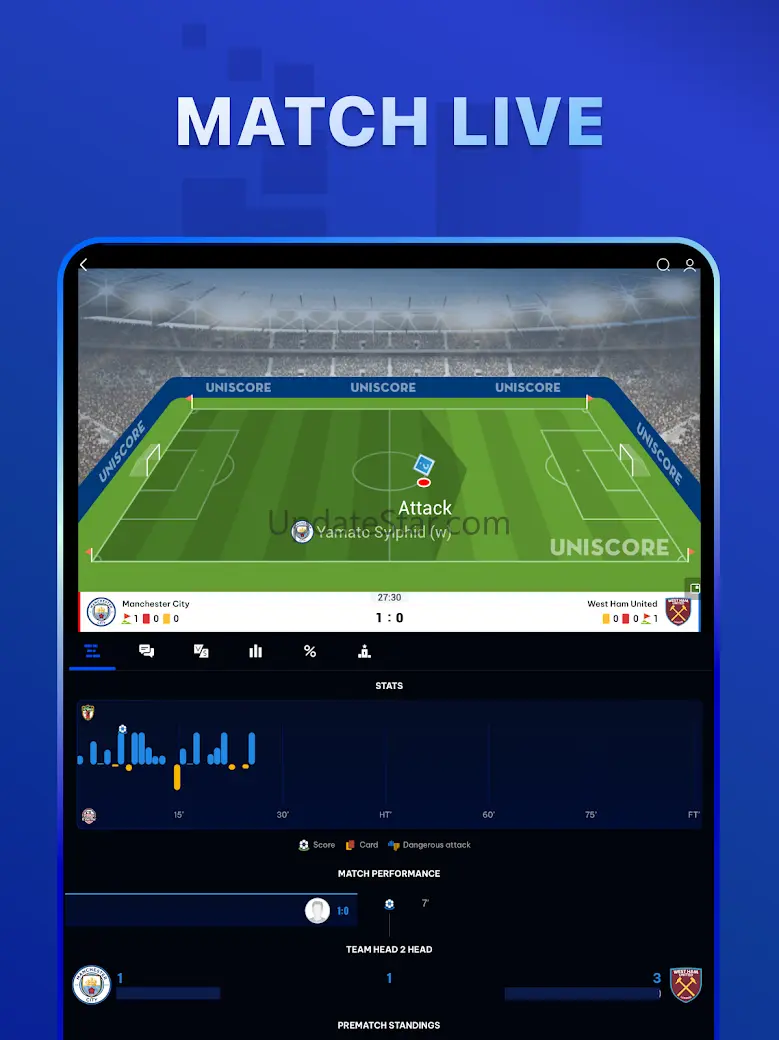 Uniscore - Live Sports Scores 1.4.2