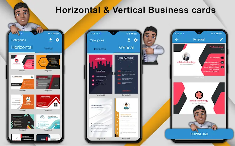 Business Card Maker, Visting 6.0
