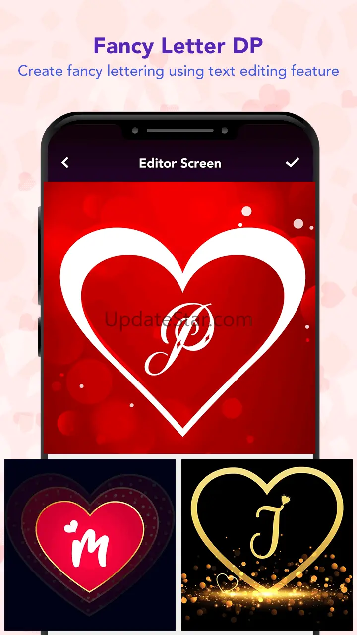 My Love Name Letter DP Maker 12.0