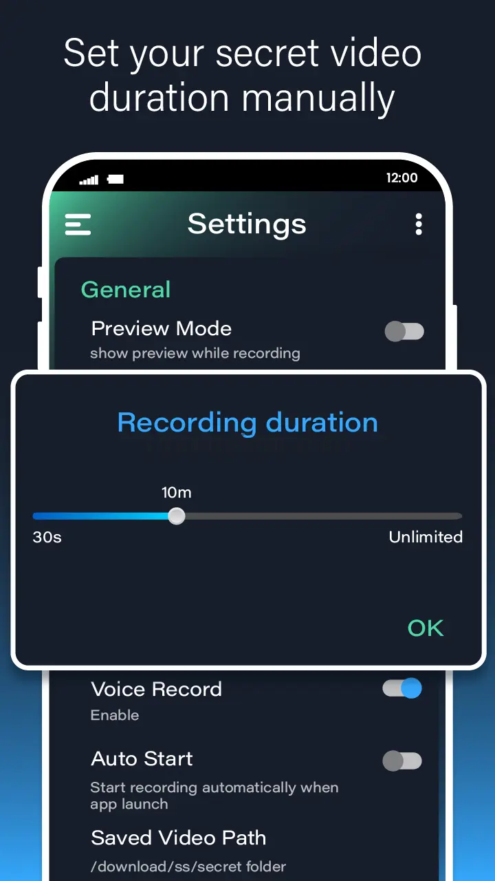Background Video Recorder Cam 28.1