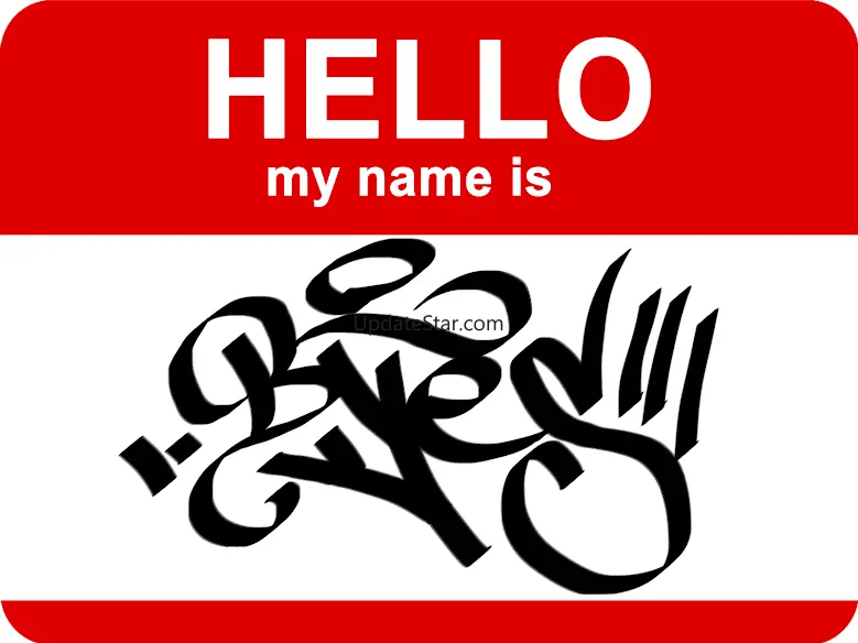 Graffiti - Hello my name is 1.1.8