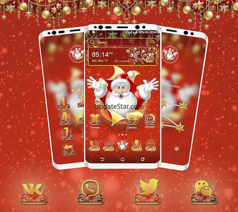 Christmas Santa Launcher Theme 5.0