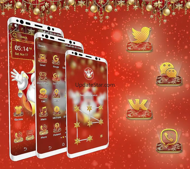 Christmas Santa Launcher Theme 5.0