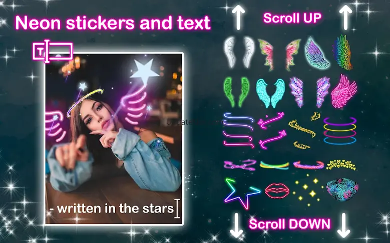 Neon Wings Photo Editor 1.9