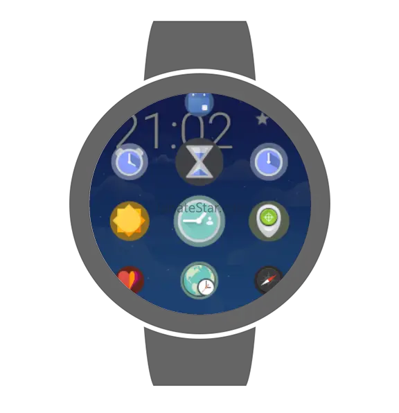 Bubble Launcher For Wear OS (A 2.0