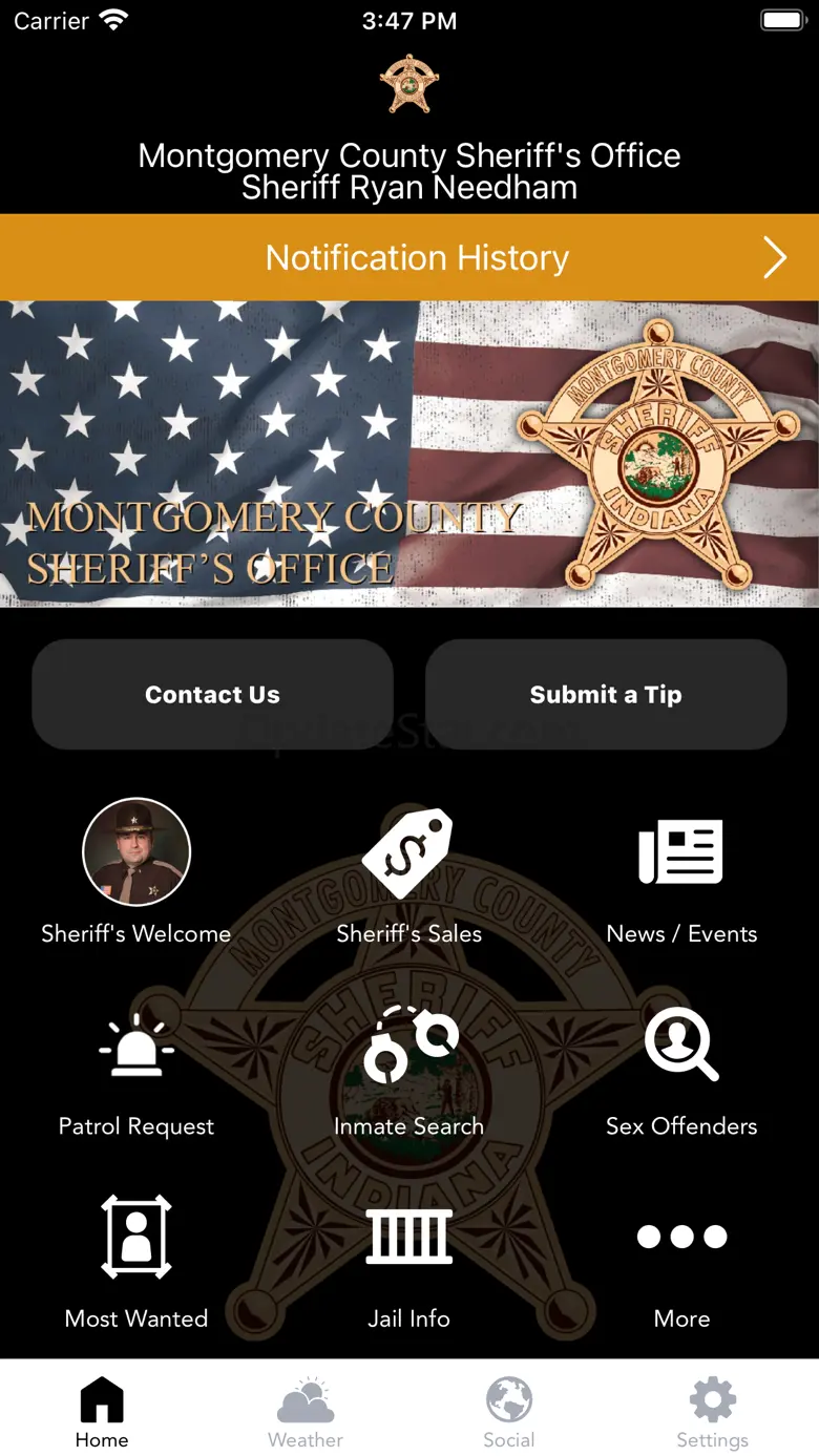 Montgomery County Sheriff IN 1.6.0
