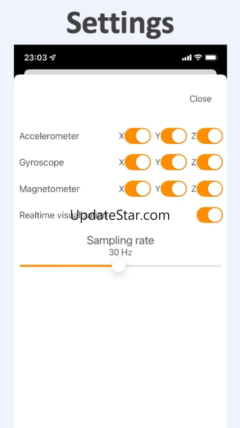 SensorLogger - CSV Export 1.10