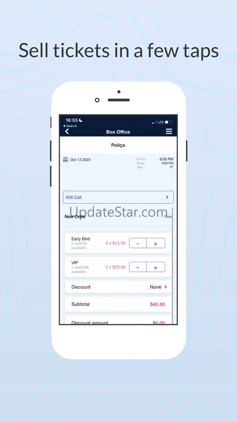 VenuePilot Box Office 4.8.0