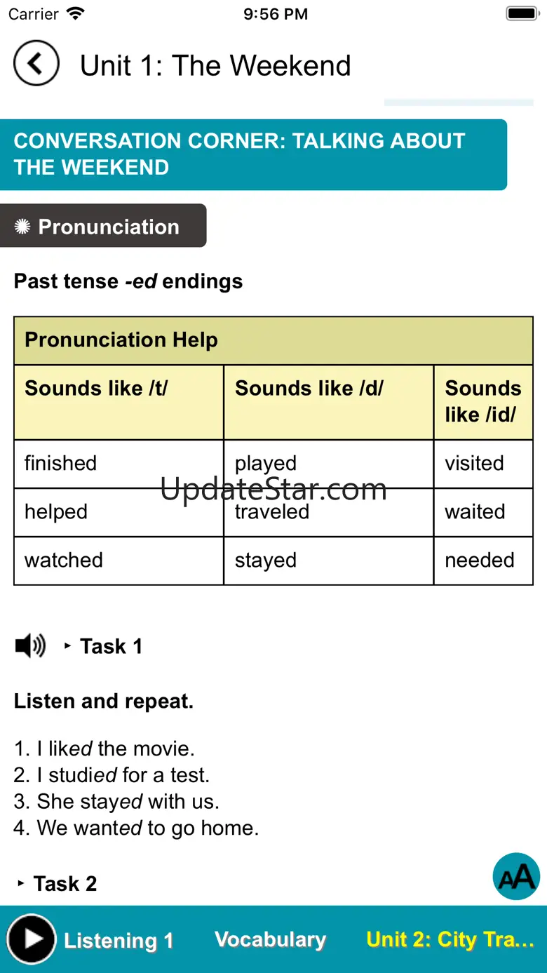 Developing for Listening - 3rd 1.3