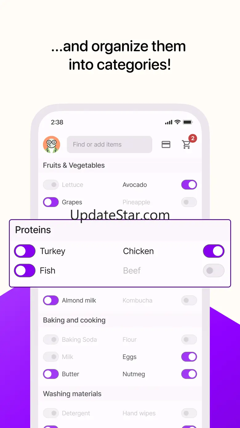 Grocery List - YumFam 1.10.2