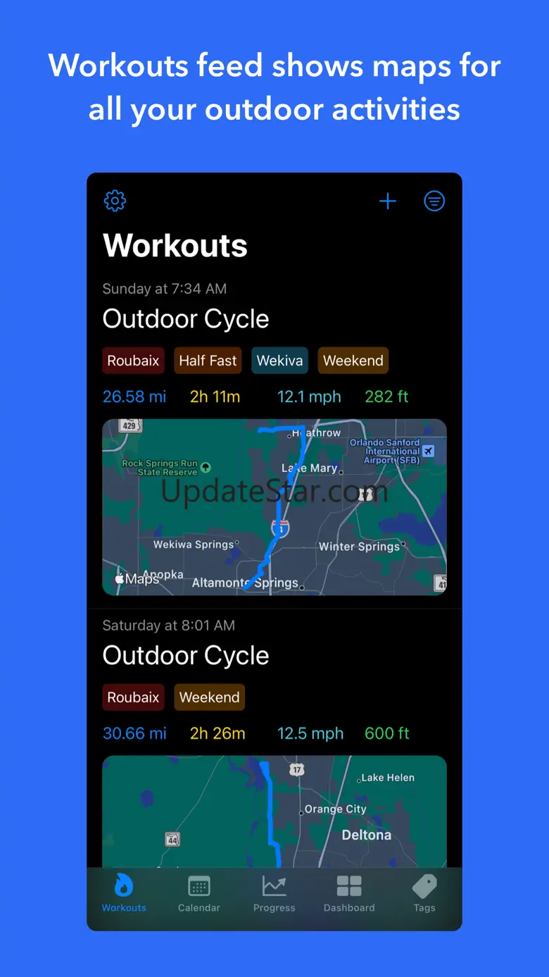 Better Workouts: Activity Log 2.3.1