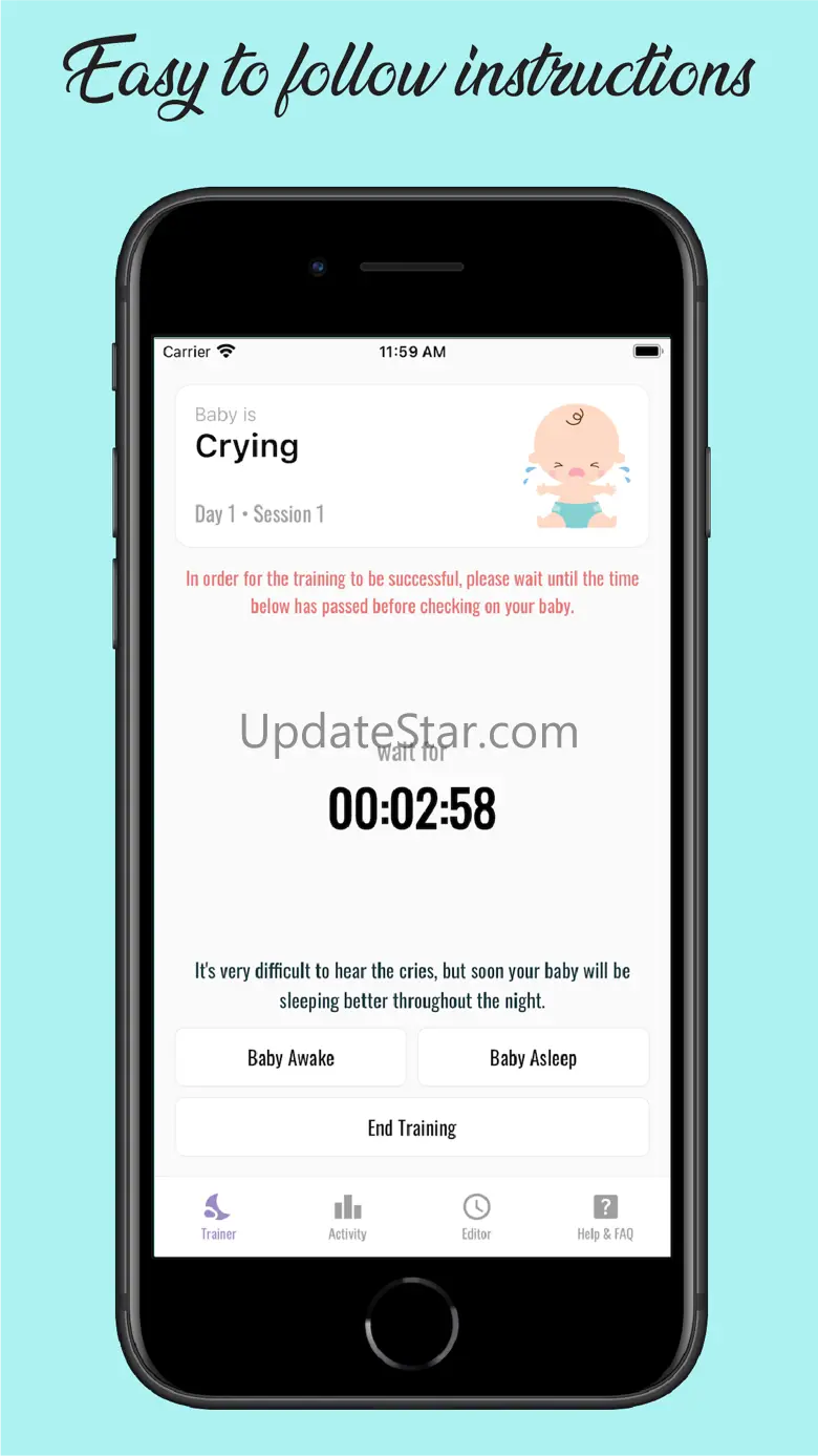 Sleep trainer - Ferber method 2.2