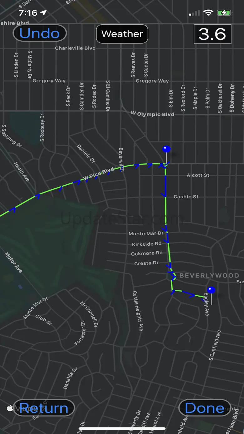 TouchRoute 1.1