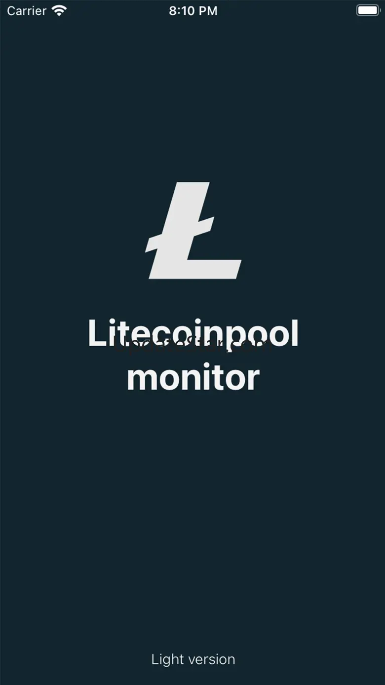 Litecoinpool monitor 1.9.4