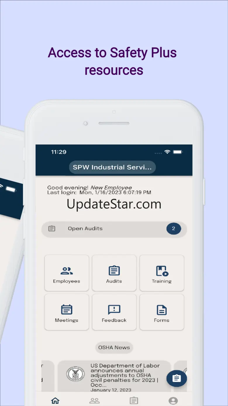 SafetyPlusWeb™ v1.0.1