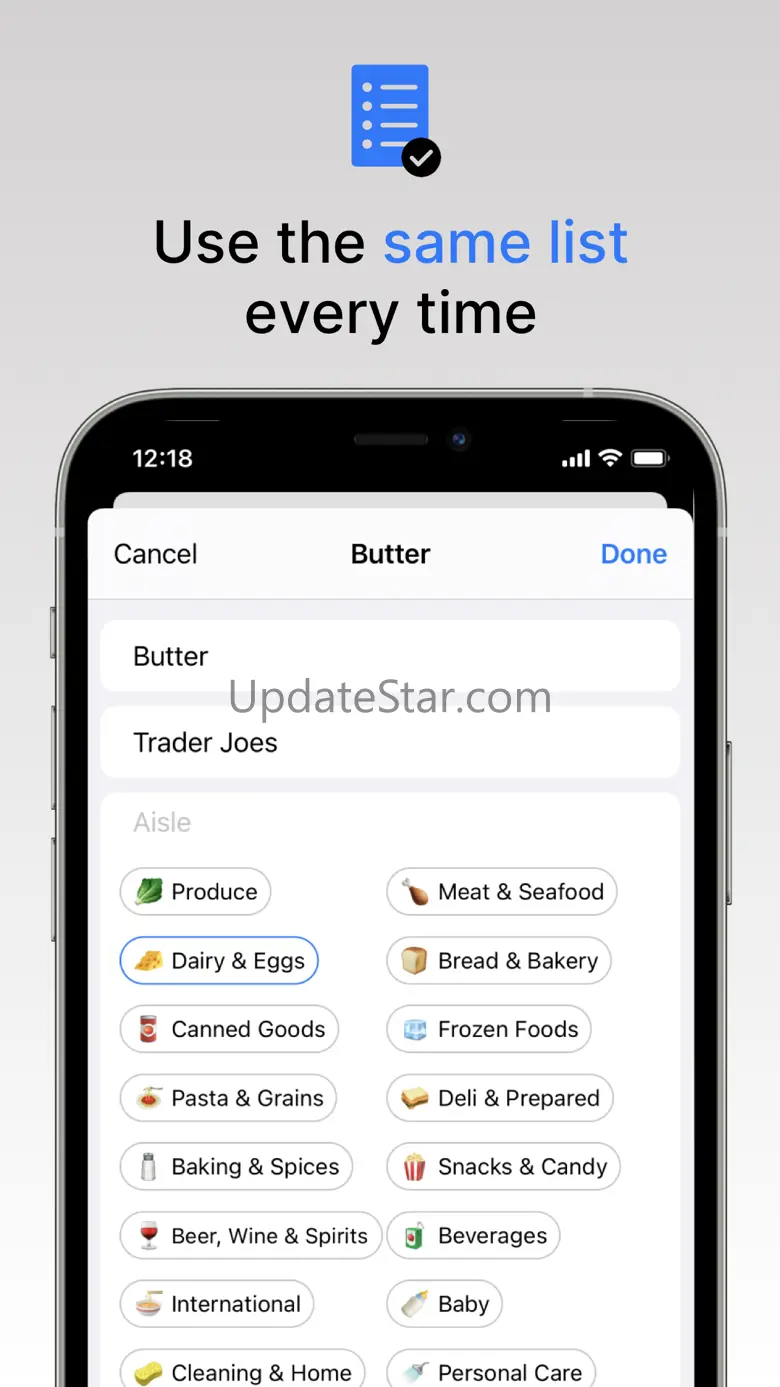 Pantry: Share Grocery Lists 1.2