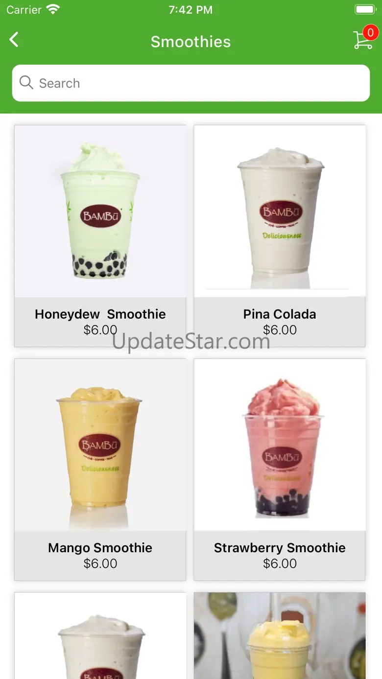 Bambu Dessert Drinks 2.33.3