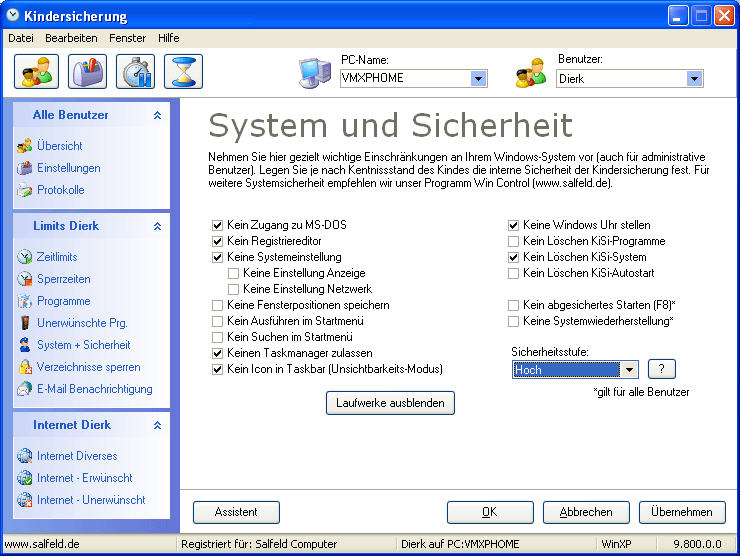 Kindersicherung 12.464