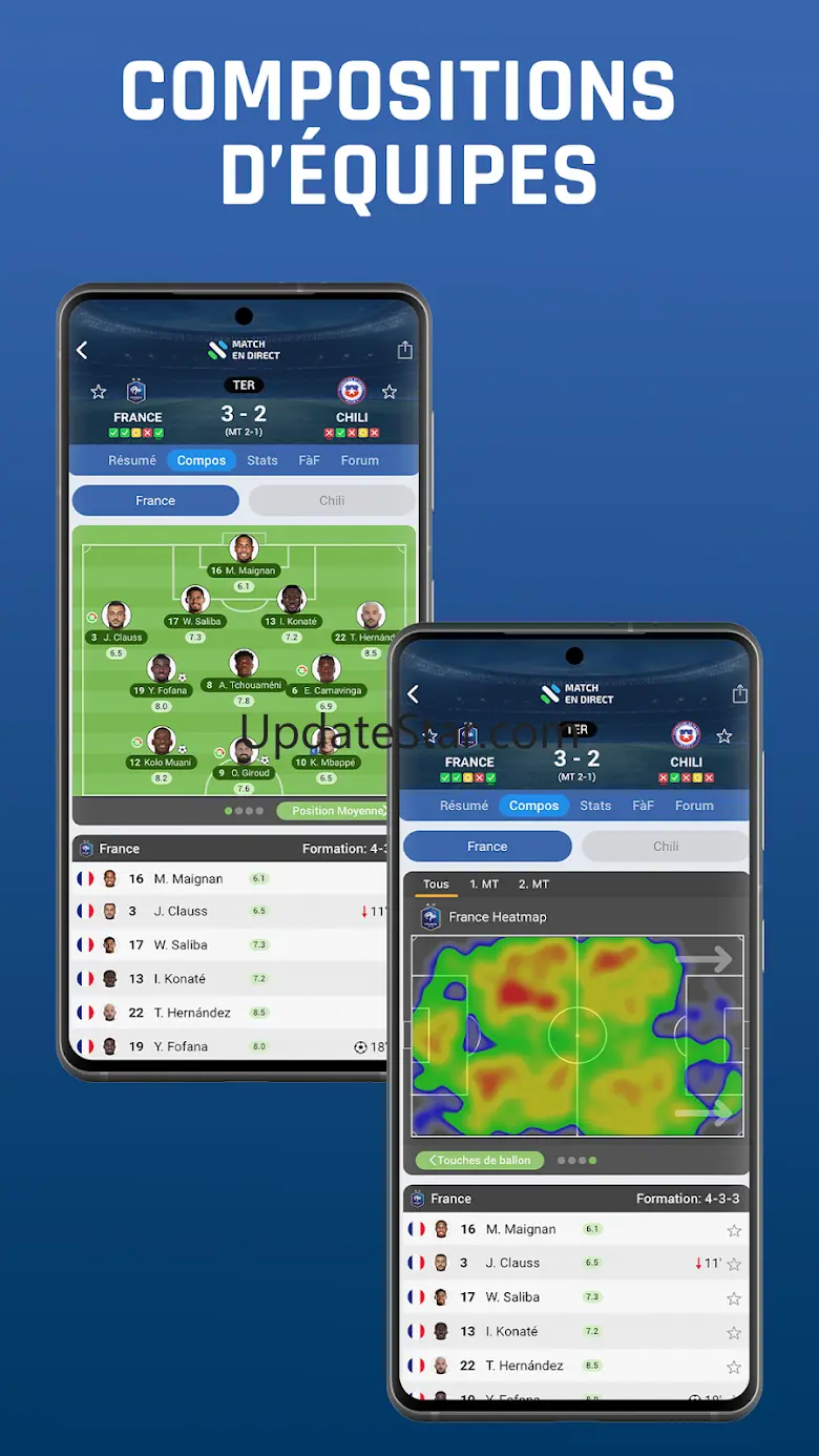 Match en Direct - Live Score 6.7.6