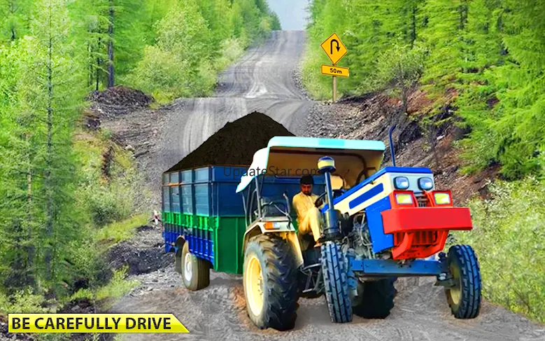 Tractor Trolley Cargo Farming