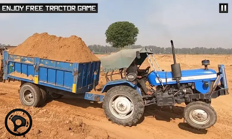 Tractor Trolley Cargo Farming