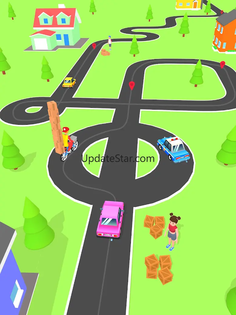Pizza Delivery Game: Fun Race