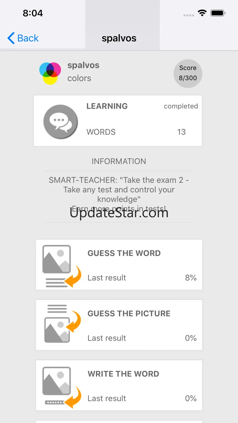 Learn Lithuanian words with ST 1.0.8