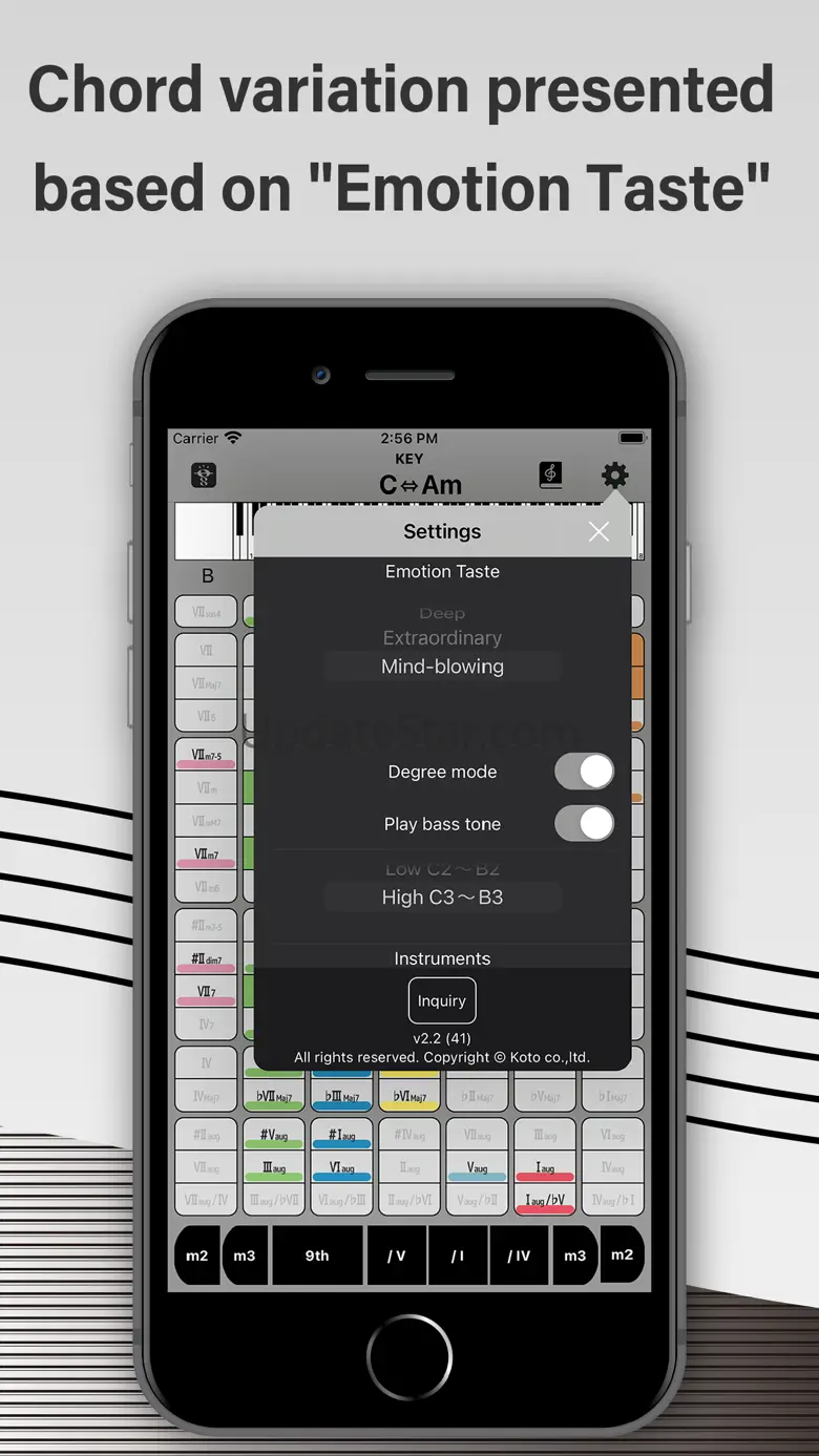Dr.Chord -Discover cool chord. 2.2