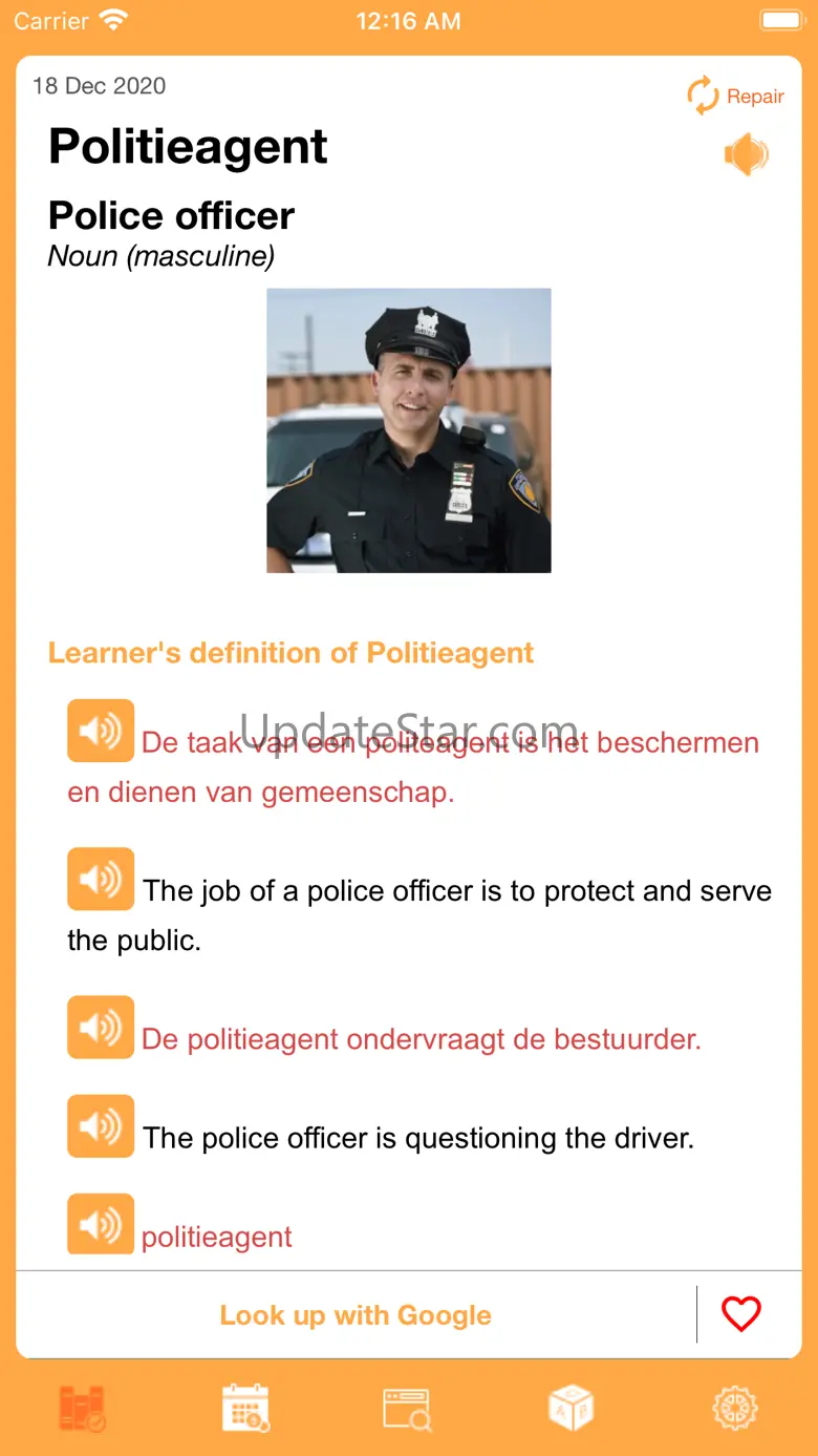 Dutch - Word of the Day 1.0.10