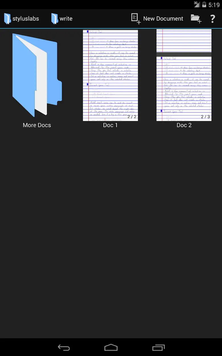 Write 3 — Handwritten Notes 3.0.21