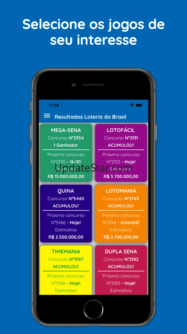 Resultados Loteria do Brasil 3.2.2