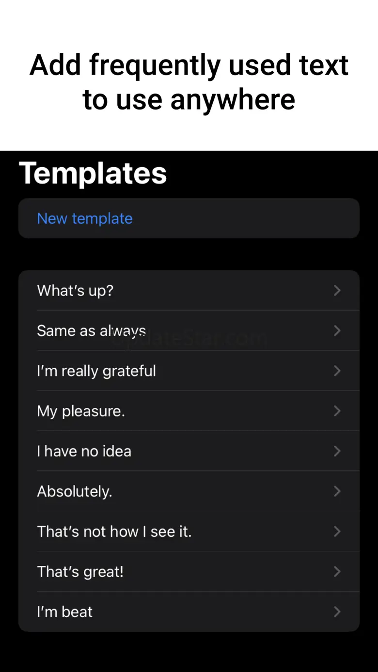 Paste: Auto Template Keyboard 1.0.1