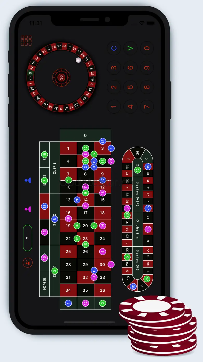 Casino roulette learning 1.8