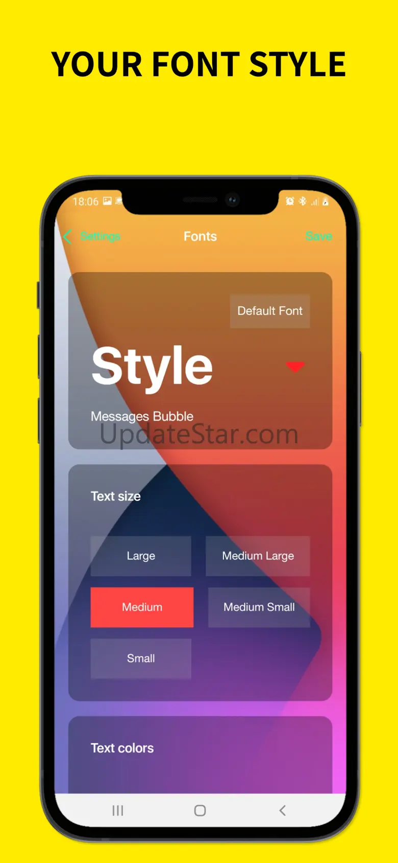 iCenter iOS - Messages iOS 3.2
