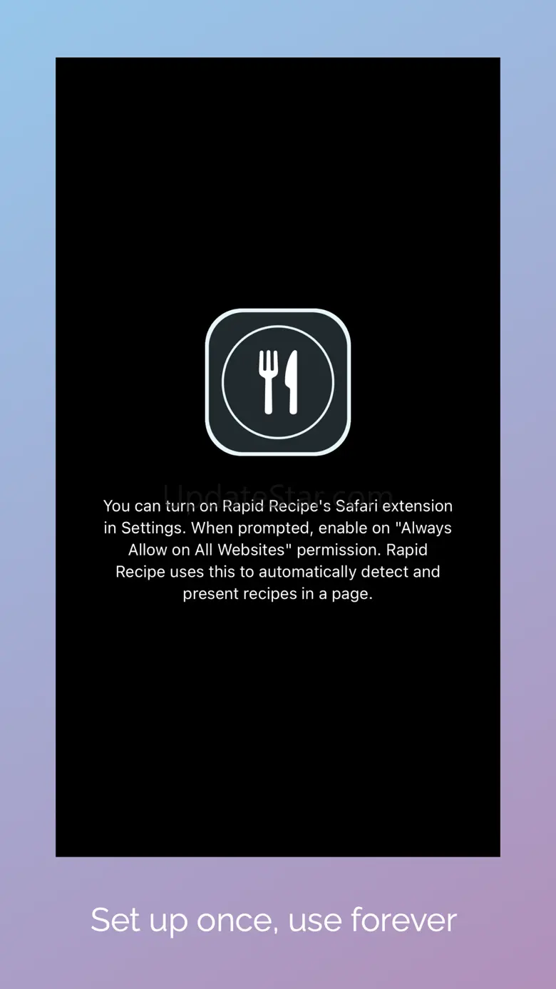 Recipe Reader for Safari 3.0.0