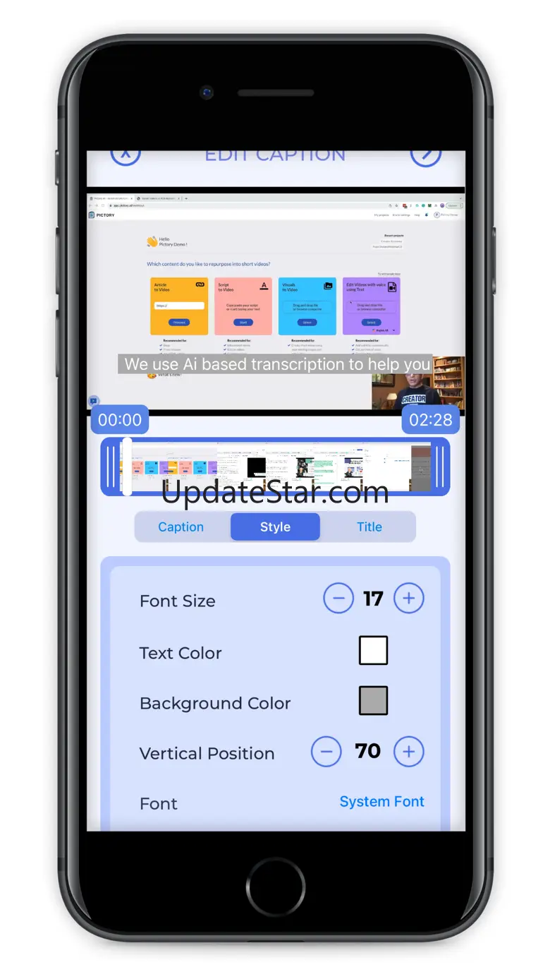 Captions for Video 1.0.11